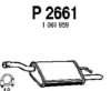 FENNO P2661 End Silencer